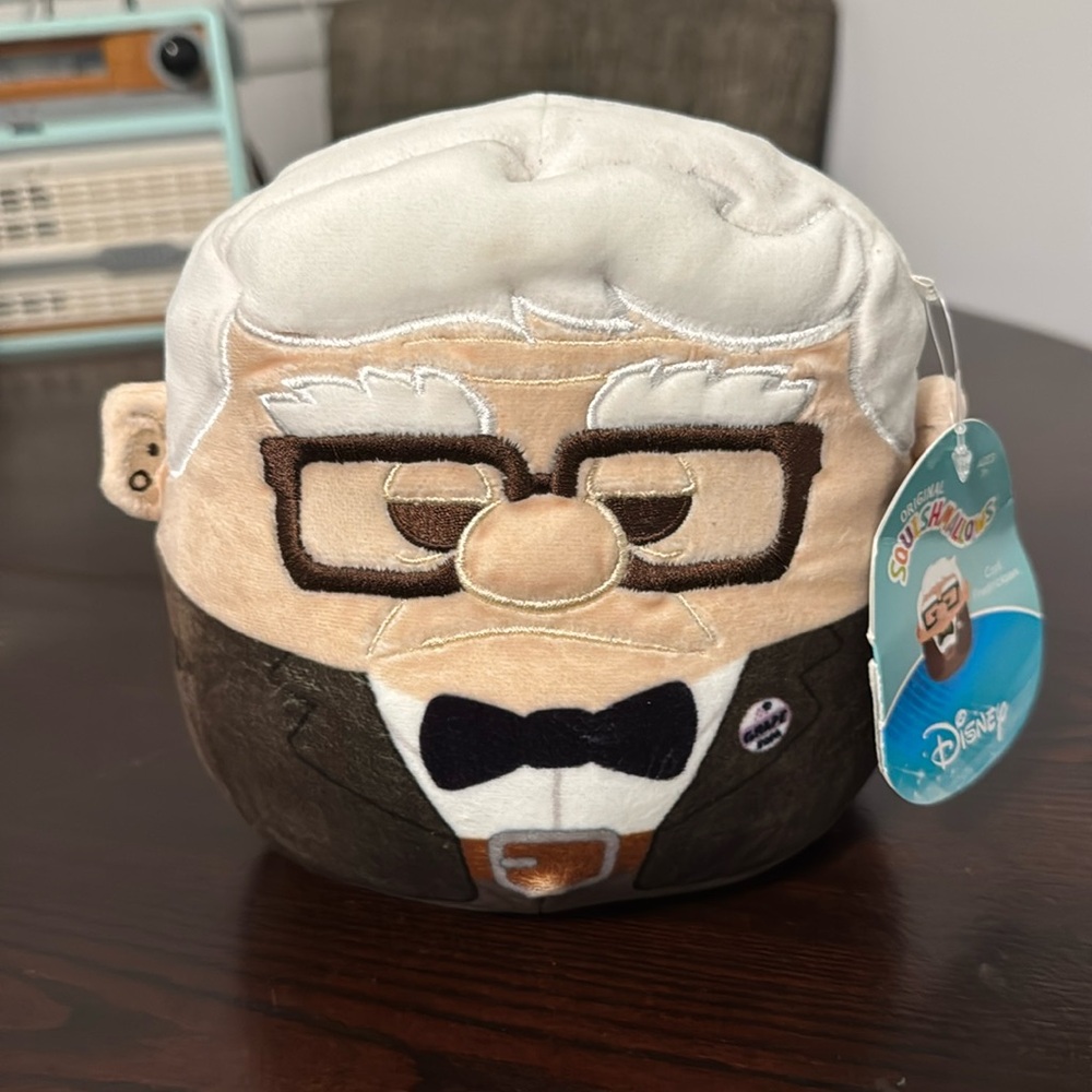 NWT Carl from Up Squishmellow 7.5 inches Stuffie